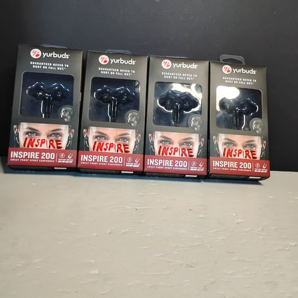 Yurbuds Inspire 200 Noise Isolating in-Ear Earbuds Twistlock Quik Clik (4x) - Picture 13 of 13